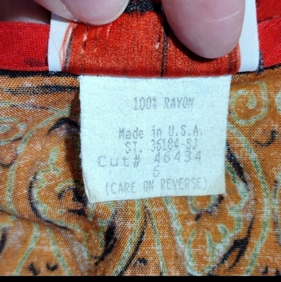 Vintage Sequel Button Blouse - Picture 4 of 5